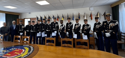 Remise plaquette d’honneur UNPRG – UD 19