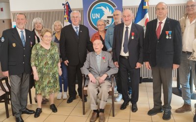Robert Murez, 102 ans, fait chevalier de la Légion d’honneur