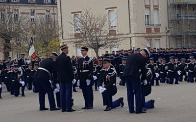 Cérémonie de sortie de la 449ème promotion « Gendarme Thoreau » – UD 03M