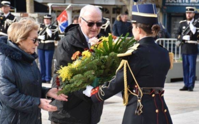 Cérémonie aux héros de la Gendarmerie à Evreux – UD 27