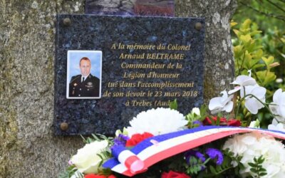 Cérémonie d&rsquo;hommage au colonel Arnaud Beltrame – UD 56