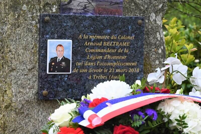 Cérémonie d&rsquo;hommage au colonel Arnaud Beltrame – UD 56