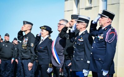 Cérémonie à l&rsquo;escadron 43/7 de Gendarmerie mobile de Decize – UD 58