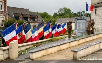 Hommage aux héros du 17 mai 1940 tombés pour la France à Mondrepuis – UD 02