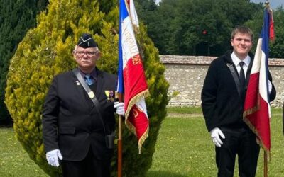 L’union départementale présente au passage de la Flamme – UD 45