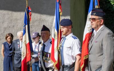 Les cérémonies patriotiques permet à l’union départementale de se faire connaître : UD 19