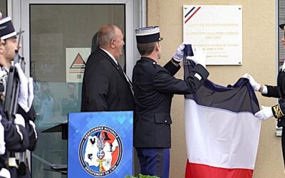 Inspection et baptême de la caserne de Gendarmerie de Trévoux – UD 01