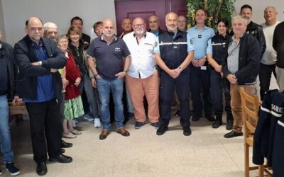 Rencontre autour d’un déjeuner avec les militaires de la COB de Saint-Laurent-sur-Saône – UD 01