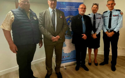 L’union départementale présente aux côtés des militaires d’active lors de l’inauguration du nouveau CORG d’Angers – UD 49