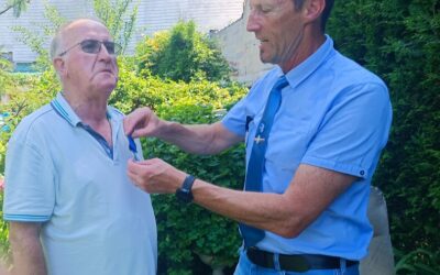 Une médaille pour vingt années de fidélité à l’UNPRG – UD 62B
