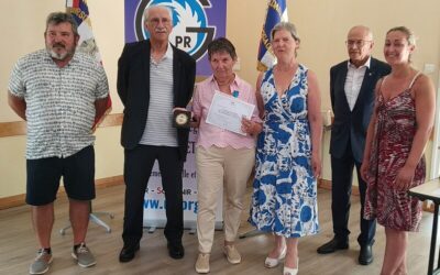 Remise médaille de bronze de la jeunesse et des sports et de l’engagement associatif à Marie-josèphe Etoc – UD 35