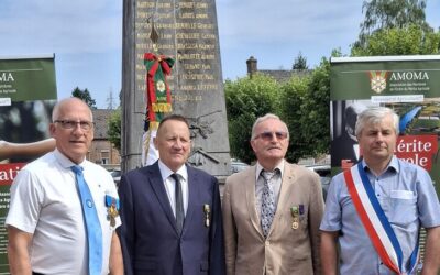 Remise des insignes d&rsquo;Officier de l&rsquo;Ordre du Mérite agricole à l&rsquo;adjudant-chef (ER) Franck Gelpi – UD 02