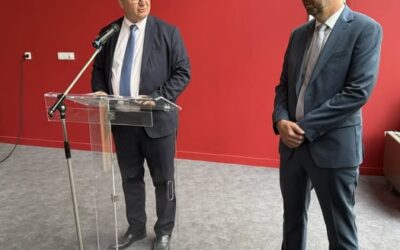L’Union de Maine-et-Loire présente au départ de M. le sous-préfet de Saumur – UD 49