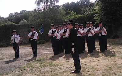 Départ de la lieutenant colonelle Claire Moquet, commandant la compagnie du Mans – UD 72