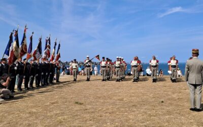 Cérémonie de remise des képis blancs à la Légion étrangère – UD 35