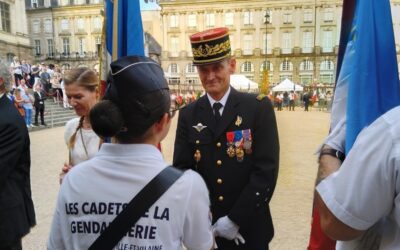 Cérémonie du 14 juillet à Rennes – UD 35