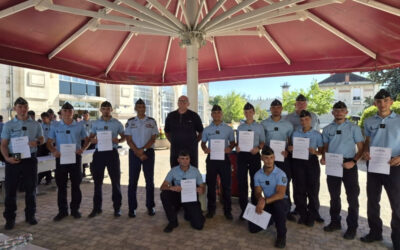 Cérémonie de sortie de la 455ème promotion « Adjudant Renaudin » – UD 03M