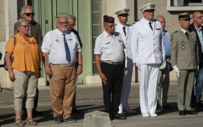 Cérémonie de la libération de Bourg-en-Bresse – UD 01