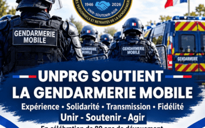 Le président du secteur U.N.P.R.G. de Louhans a envoyé son soutien à ses camarades de l’active durement éprouvés les 17 et 18 octobre 2026 – UD 71