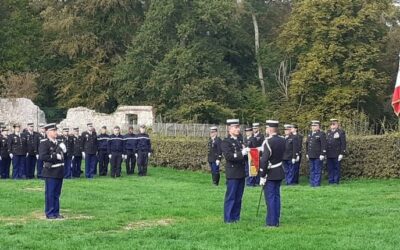 Prise de commandement de la compagnie de Bernay par le capitaine Jean-Baptiste Micheli – UD 27