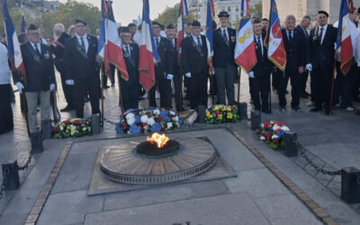 L’Union départementale présente au ravivage de la Flamme – UD 49