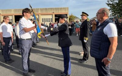 Cérémonie d’installation de la session de la 7ème promotion des Cadets de la Gendarmerie de la Manche – UD 50