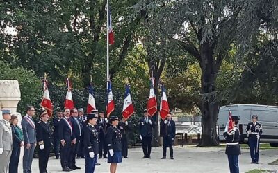 Cérémonie de prise de commandement de la compagnie de Fontenay-Le-Comte – UD 85