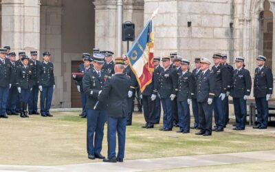Prise de commandement du commandant de groupement de Gendarmerie départementale de l’Yonne – UD 89