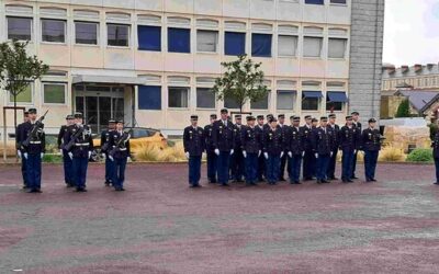 Cérémonie de prise de commandement de la compagnie numérique de Gendarmerie – UD 35